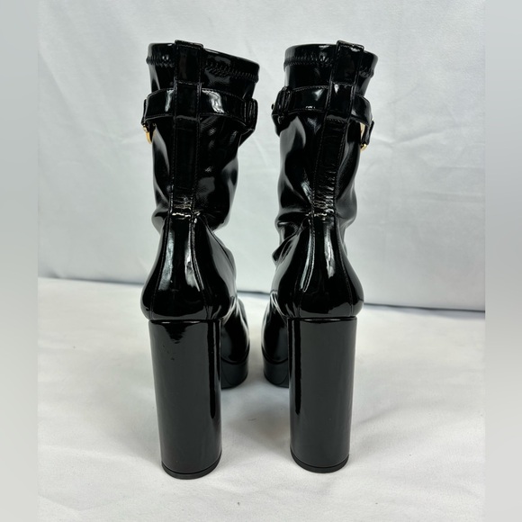 VERSACE
Versace Women's Black High Heel Platform Boots - Picture 7 of 11